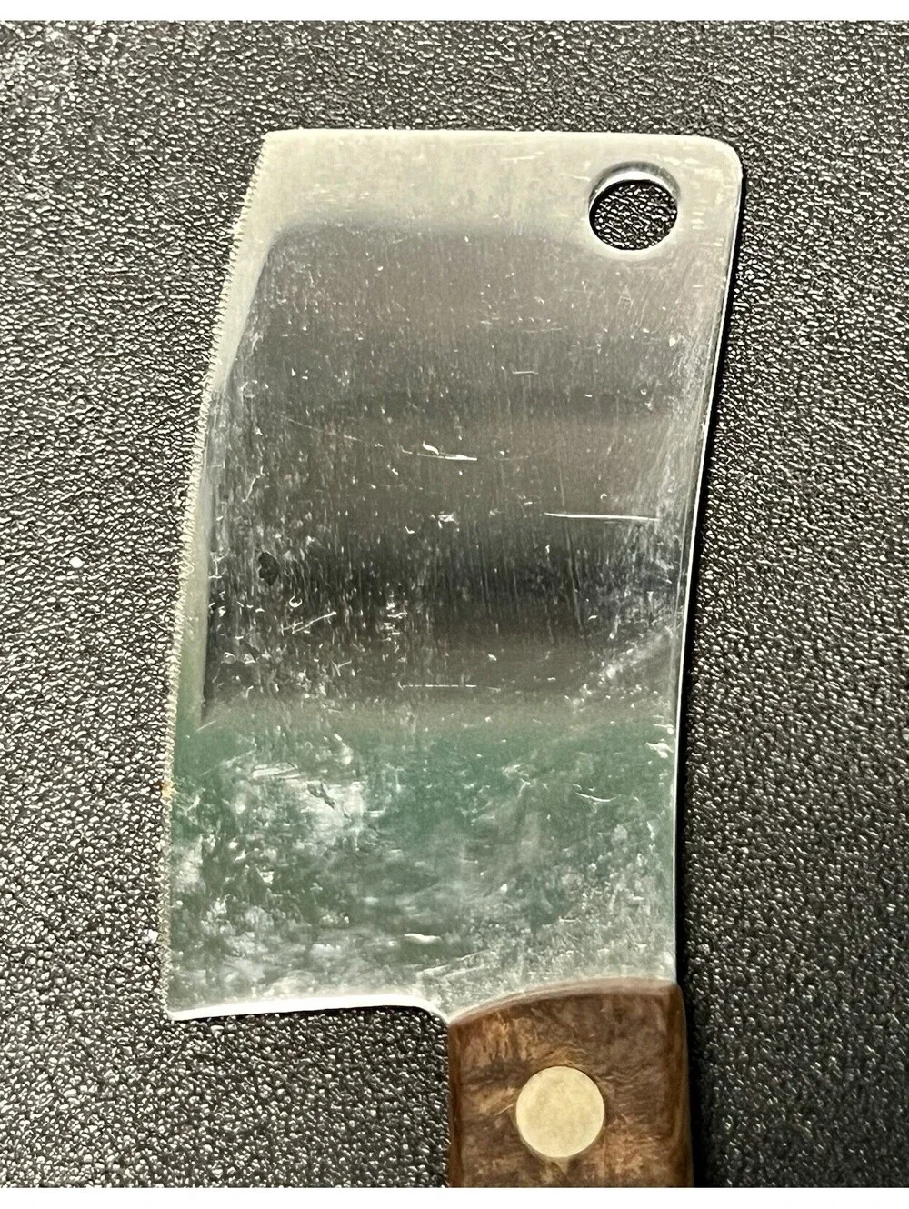 Schweppes 1970s Mixers Promotional Bar Set Mini Cheese Cleaver Wood Plaque, 8x6”